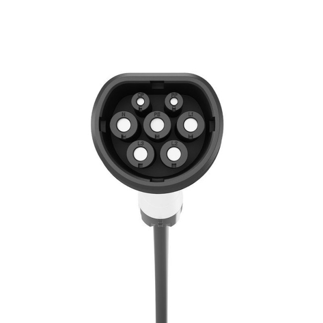 Зарядний кабель для електромобіля Type 2,3х16А (11КВт), 3-фазний 8 метрів