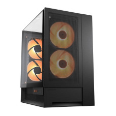 Ігровий корпус, 4*160mm, ARGB Fan Pre-installed, Type-C x1, USB3.0 x2, Audio x1