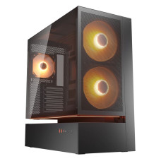 Ігровий корпус, 2*160 mm ARGB та 1 120 мм ARGB PWM передвстановлені, Type-C x1, USB3.0 x2, Audio x1