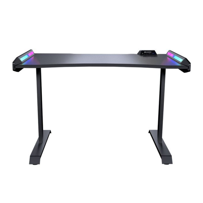 Стіл для геймера, ергономічний дизайн, USB 3,0/Audio хаб, RGB підсвічування, висота 810 мм