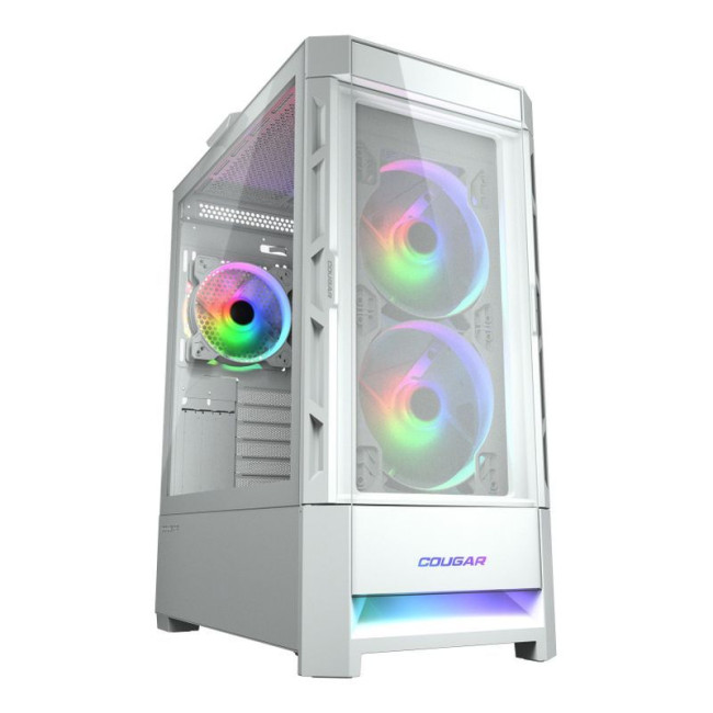 Ігровий корпус, 2*140mm RGB, 1*120mm RGB вентилятори передвстановлені, ATX/mATX/mini-ITX, скляне вікно