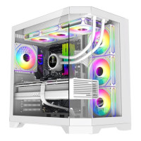 Корпус для комп'ютера ATX W/O PSU HYPE-A WH GAMEMAX