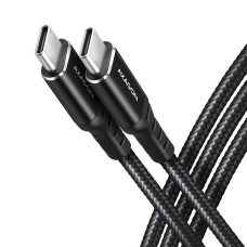 Кабель AXAGON BUCM3-CM10AB USB-C-USB-C 3.2 Gen 1, 3m, PD 60W, 3A, чорний