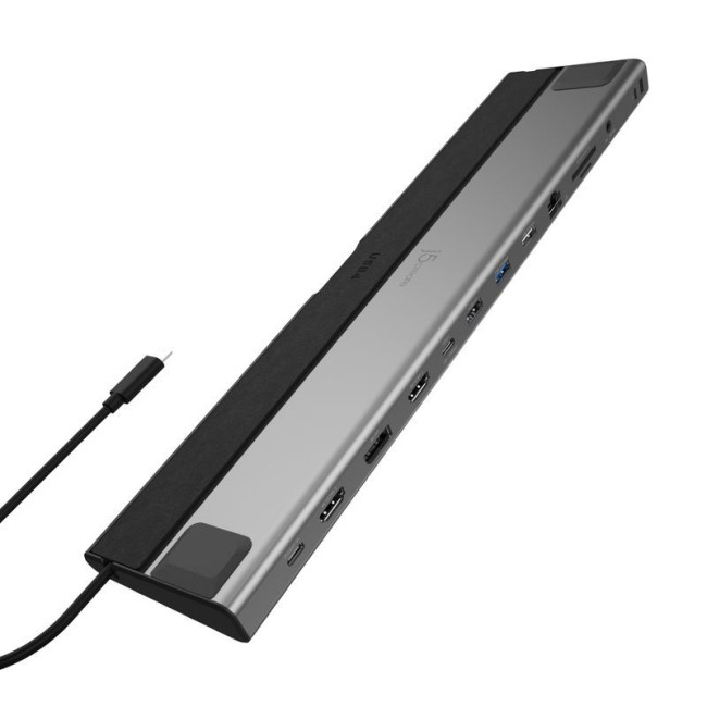 Док станція USB-C 12-в-1 (HDMI/DP/PD/USB-A/USB-C/LAN/картридер/аудіо)