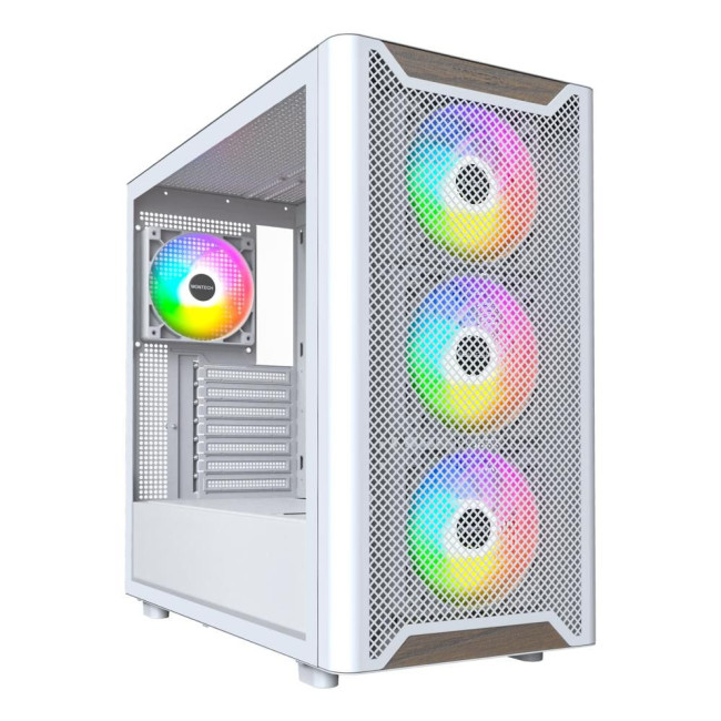 Корпус ATX W/O PSU XR WOOD (W) MONTECH