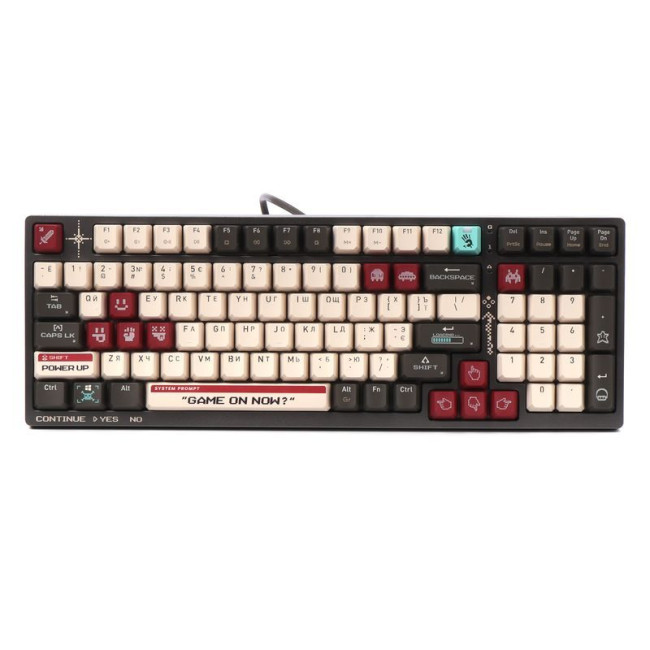 Клавіатура механічна ігрова, USB, підсвічування, BLMS Red Plus Switch