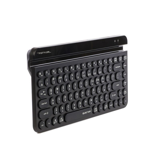 Клавіатура бездротова Fstyler, Bluetooth / 2.4 ГГц, чорний