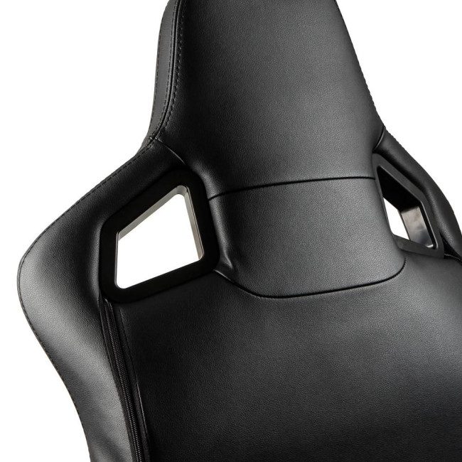 Ігрове крісло Noblechairs EPIC натуральна шкіра, чорний