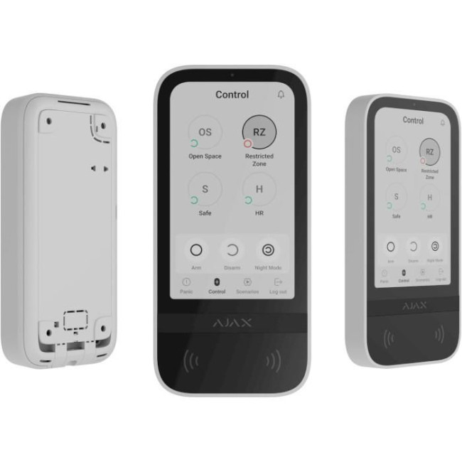 Ajax KeyPad TouchScreen (8EU) ASP white клавіатура