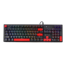 Клавіатура механічна ігрова, USB, RGB підсвічування, BLMS Red Switch, чорна