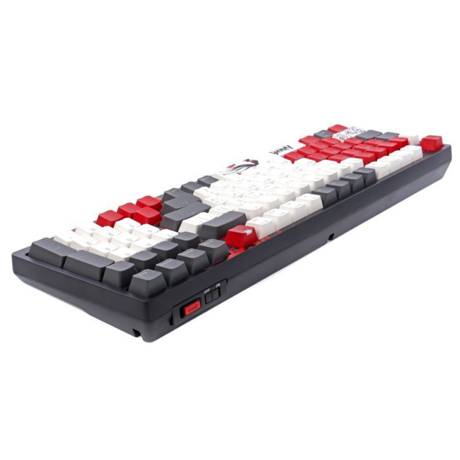 Клавіатура механічна ігрова, USB, RGB підсвічування, BLMS Red Plus Switch