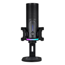 Мікрофон Streamplify MIC PRO-192-RGB-ST, чорний