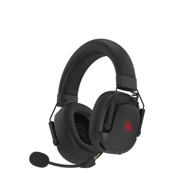 Ігрові бездротові навушники з мікрофоном, RGB підсвічування, Bluetooth + 2.4GHz + 3.5 jack