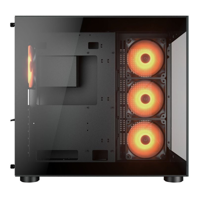 Ігровий корпус, 4*120 mm ARGB передвстановлені, Type-C x1, USB3.0 x2, Audio x1
