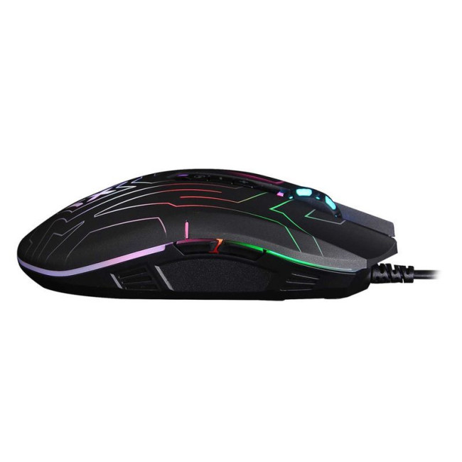 Миша ігрова X7 Oscar Neon Maze Black, оптична 2400 CPI, USB