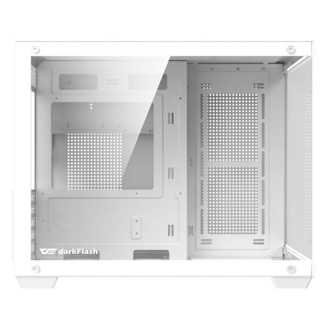 CASE MINITOWER MATX W/O PSU/B275 PRO WHITE DARK FLASH