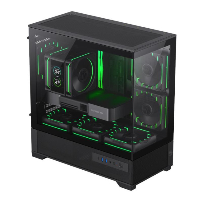 Корпус для комп'ютера MATX W/O PSU VISTA 2 MB GAMEMAX