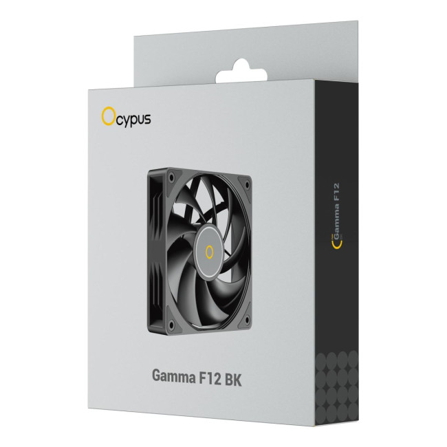 Корпусний вентилятор 120MM GAMMA F12 BK (GAMMA-F12-BK1NN00X-GL) OCYPUS