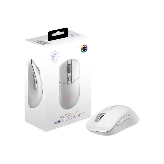 Mиша USB OPTICAL WRL GAMING VERSA 300 W WHITE MSI