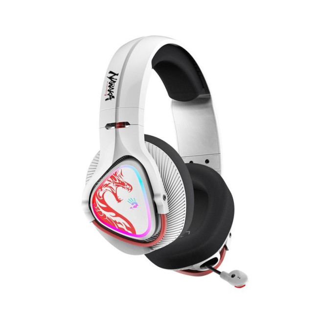Ігрові бездротові навушники з мікрофоном, RGB, Bluetooth + 2.4GHz + 3.5 jack