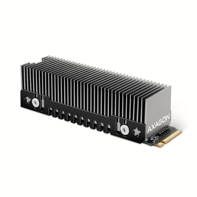 Радіатор з пасивним охолодженням для SSD-накопичувачів AXAGON CLR-M2XT heatsink for M.2 SSD