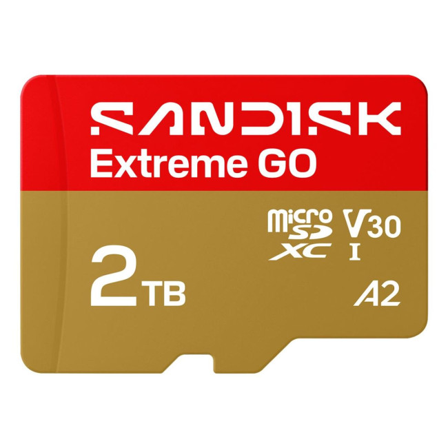 Карта пам'яті SANDISK Extreme GO SDXC 2TB UHS-I V30 A2
