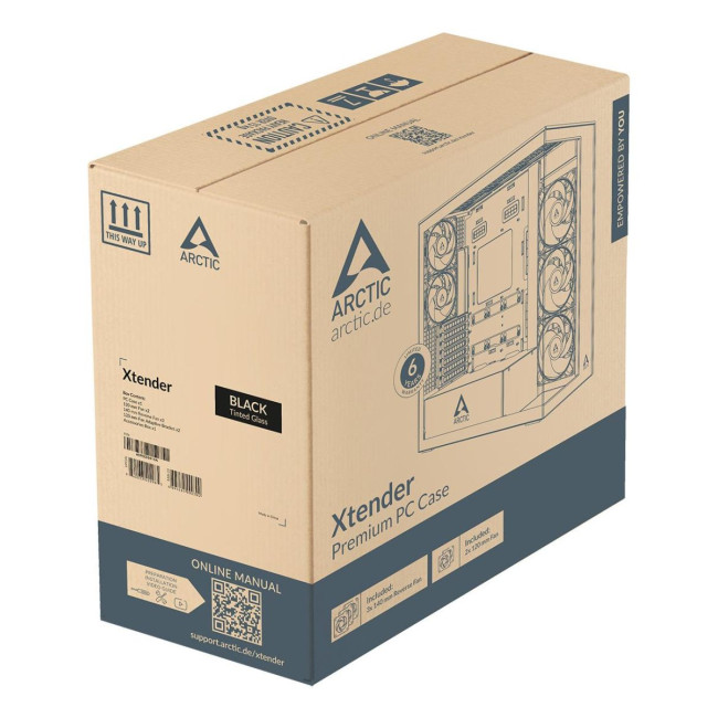 Корпус EATX W/O PSU XTENDERVG B ACPCC00016A ARCTIC