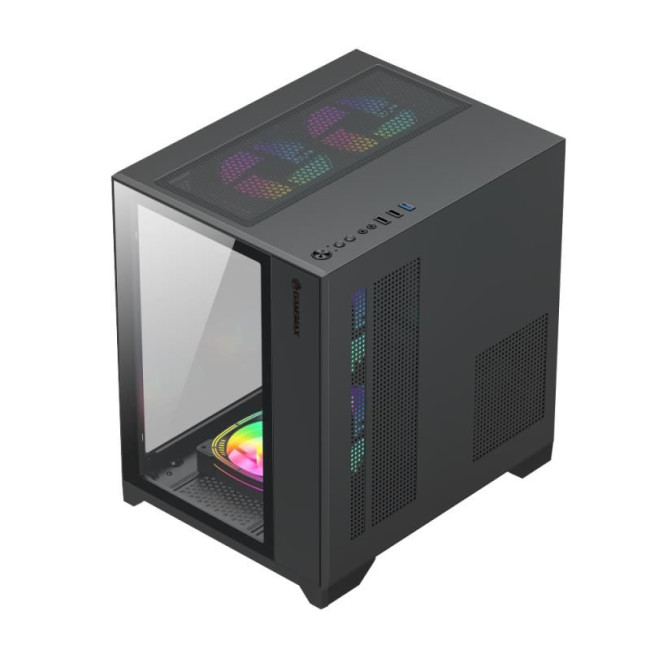 Корпус для комп'ютера MATX W/O PSU INFINITY MINI BLACK GAMEMAX