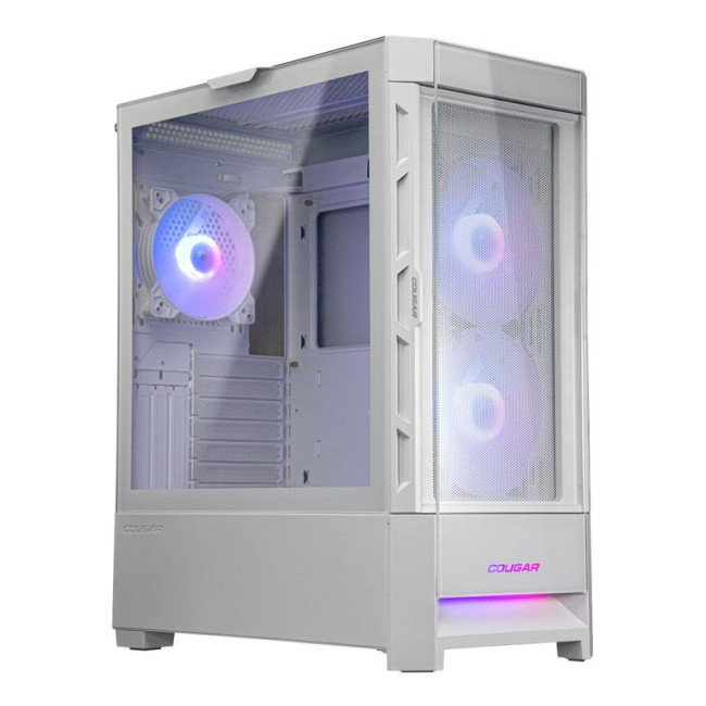 Ігровий корпус, 2*140mm RGB, 1*120mm RGB вентилятори передвстановлені, ATX/mATX/mini-ITX, скляне вікно