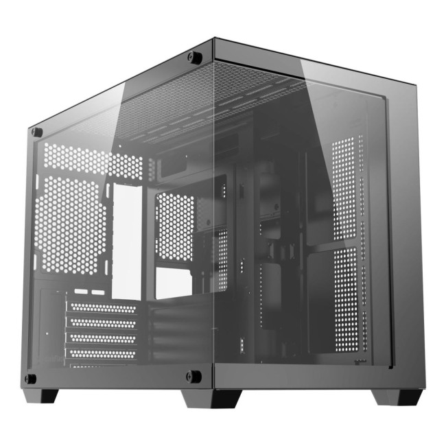 CASE MINITOWER MATX W/O PSU/B275 PRO BLACK DARK FLASH