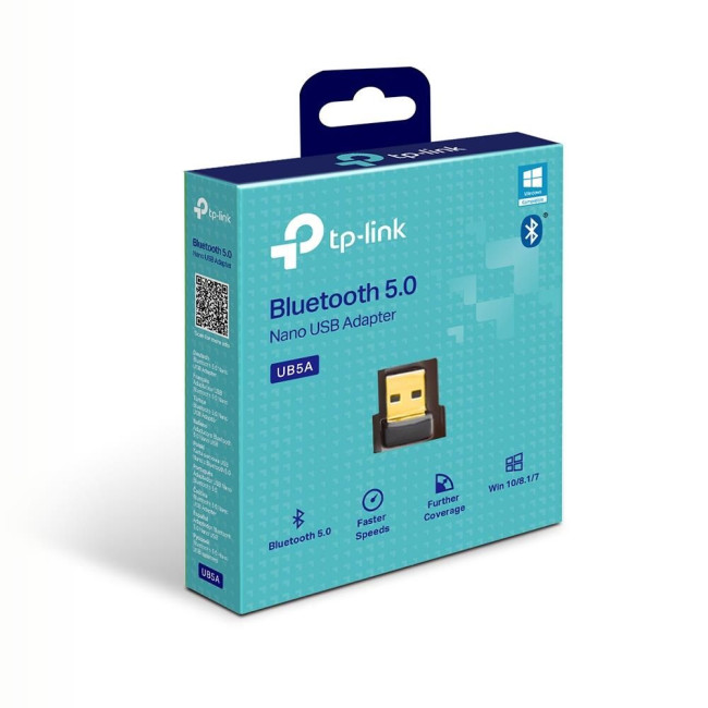 Bluetooth 5.0 Nano USB адаптер, UB5A TP-LINK
