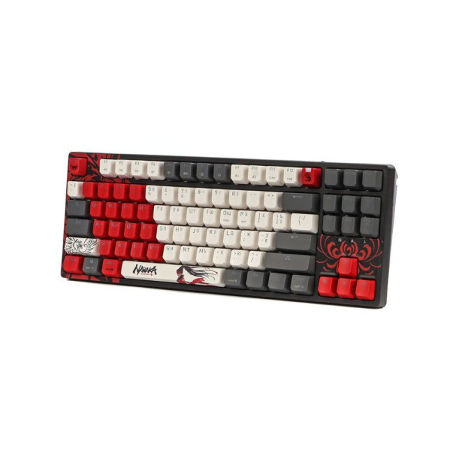 Клавіатура бездротова механічна ігрова, USB, RGB підсвічування, BLMS Red Plus Switch