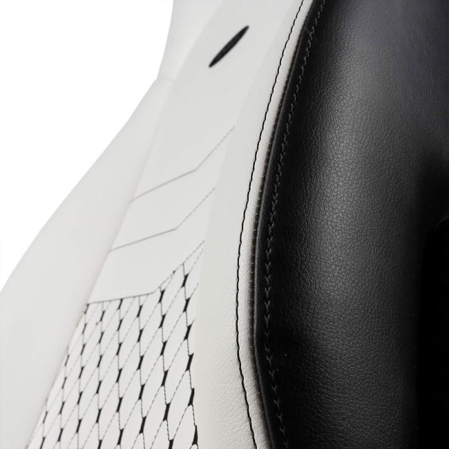 Ігрове крісло Noblechairs ICON штучна шкіра, білий/чорний