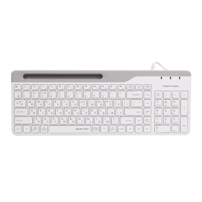 Клавіатура Fstyler, USB, білий