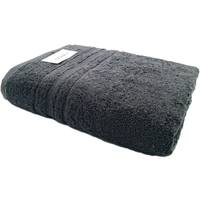 Рушник банний Soho 30х50 см 100% бавовна Fox Dark Gray