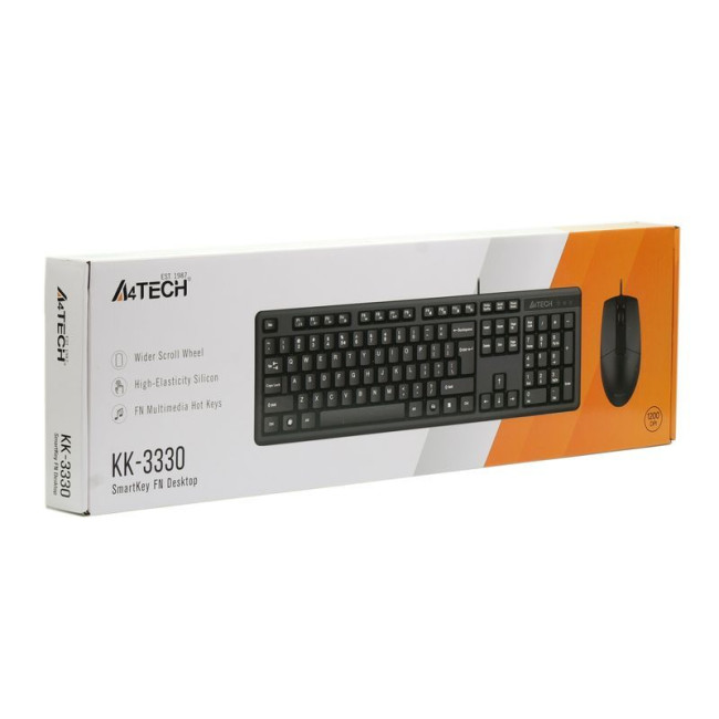 Комплект дротовий USB, KK-3 + OP-330, чорний