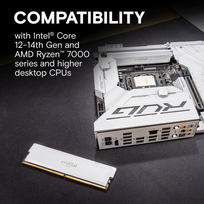 Набір з двох модулів пам'яті PRO 32GB DDR5-6000 KIT2 CP2K16G60C36U5W CRUCIAL