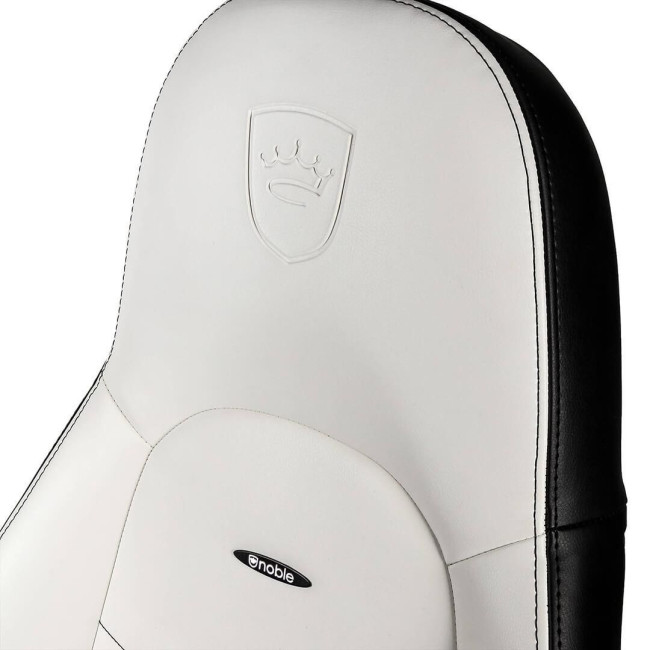 Ігрове крісло Noblechairs ICON штучна шкіра, білий/чорний