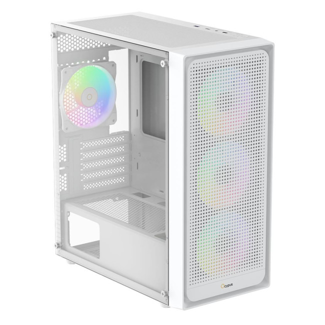 Корпус для комп'ютера MATX W/O PSU GAMMA C50 WH ARGB (GAMMA-C50-WHG400XX-GL) OCYPUS