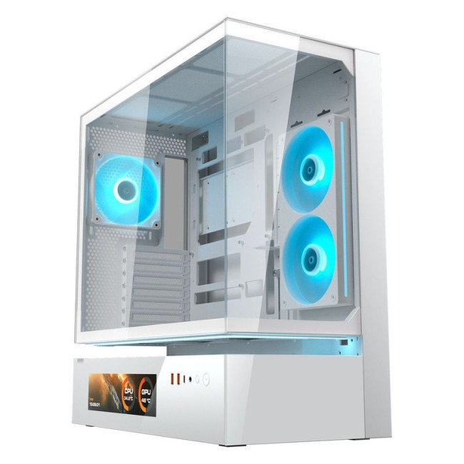 Ігровий корпус,1* Unity 240mm ARGB PWM & 1*120 mm ARGB передвстановлені, Type-C x1, USB3.0 x2, Audio x1