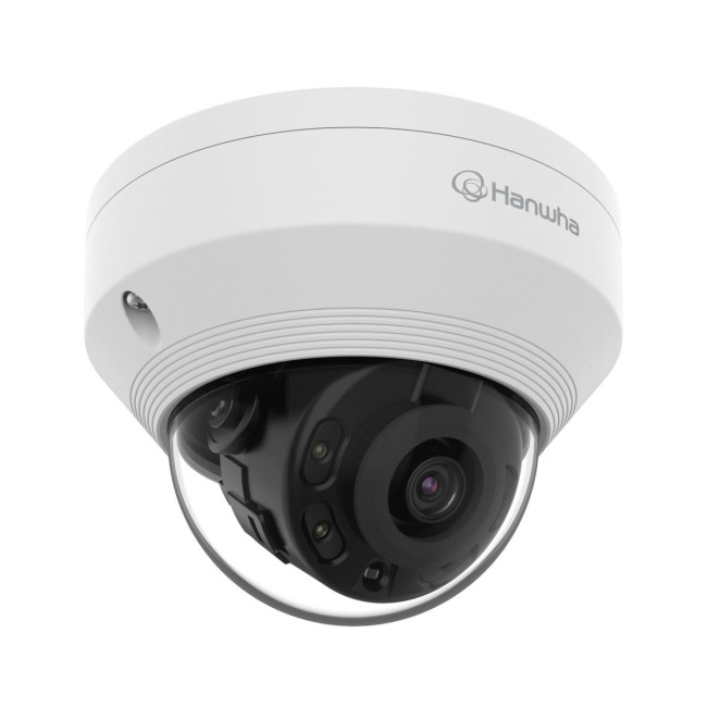 Мережева камера купольна 5MP @ 30fps, 2.8mm fixed focal lens (104°) QNV-8010R HANWHA VISION