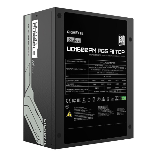 Блок живлення ATX3.1 1600W GP-UD1600PM PG5 GIGABYTE