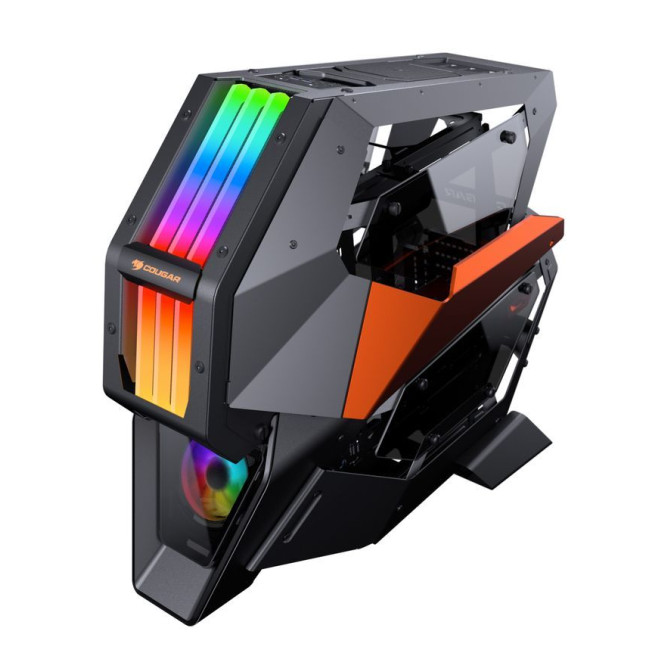 Ігровий корпус, TreLux RGB+1x120 мм RGB Fan, загартоване скло, 2x 3.5