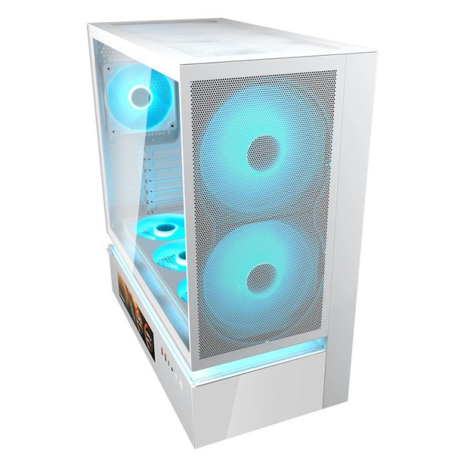 Ігровий корпус, 1* 360mm ARGB PWM 2*160 mm ARGB та 1 120 мм ARGB PWM передвстановлені, Type-C x1, USB3.0 x2, Audio x1