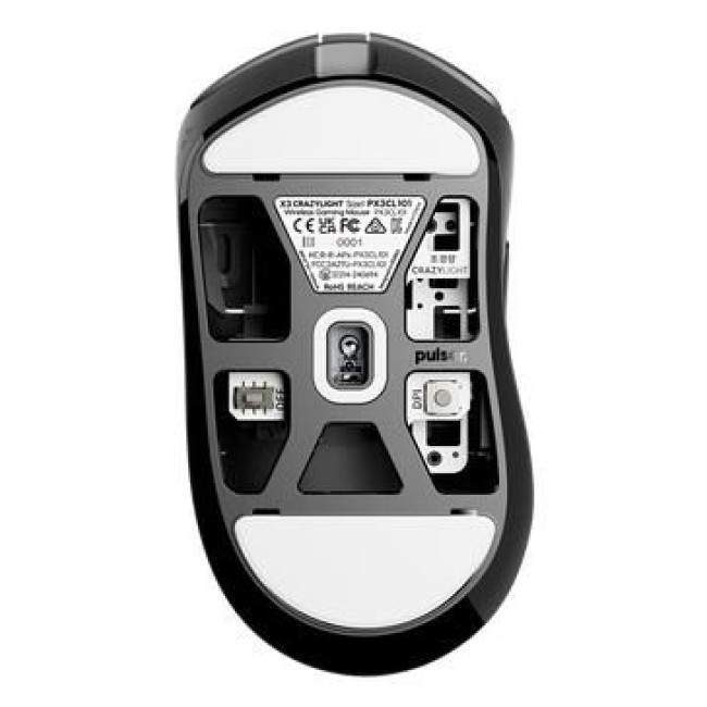 Миша бездротова PULSAR X3 CrazyLight Mini (PX3RCL101), чорний