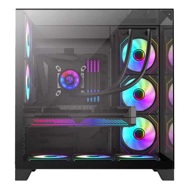 Корпус для комп'ютера ATX W/O PSU INFINITY PLUS BK GAMEMAX