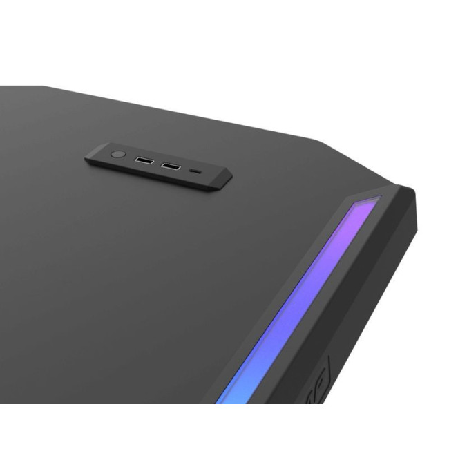 Стіл для геймера, ергономічний дизайн, USB 3.0/Type-C Extension хаб, RGB підсвічування, електричне регулювання висоти