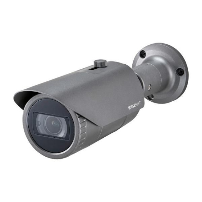 Мережева камера циліндрична 4MP @30fps, motorized vari-focal lens 3.1x (3.2 ~ 10.0mm) QNO-7082R HANWHA VISION