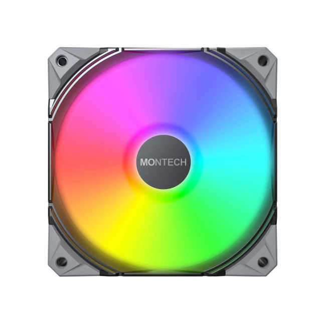 Набір із трьох вентиляторів для корпусу 120MM E28 ARGB 3 PACK (B) MONTECH