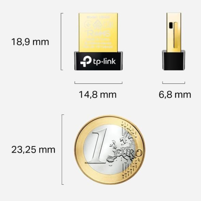 Bluetooth 4.0 Nano USB адаптер, UB400